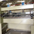 Leveling and cutting machine